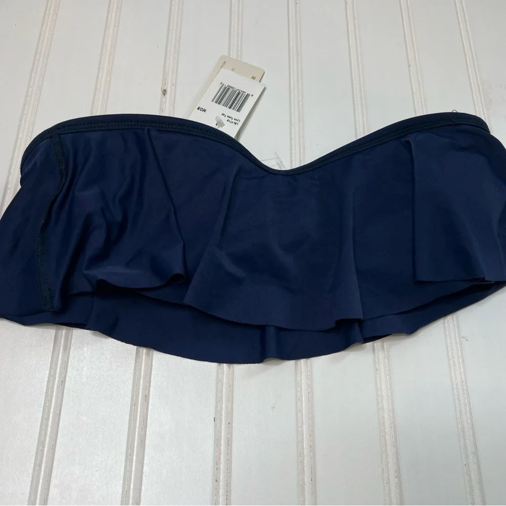L Space Monica Wise Women Bikini Blue Lynn Tube Top Swimwear Small Swim NEW. 821